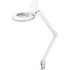 Лампа-лупа 6017-H LED 3D 9W серый ободок