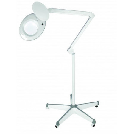 Лампа-лупа косметологическая напольная 6027 12W LED5D-5А на штативе